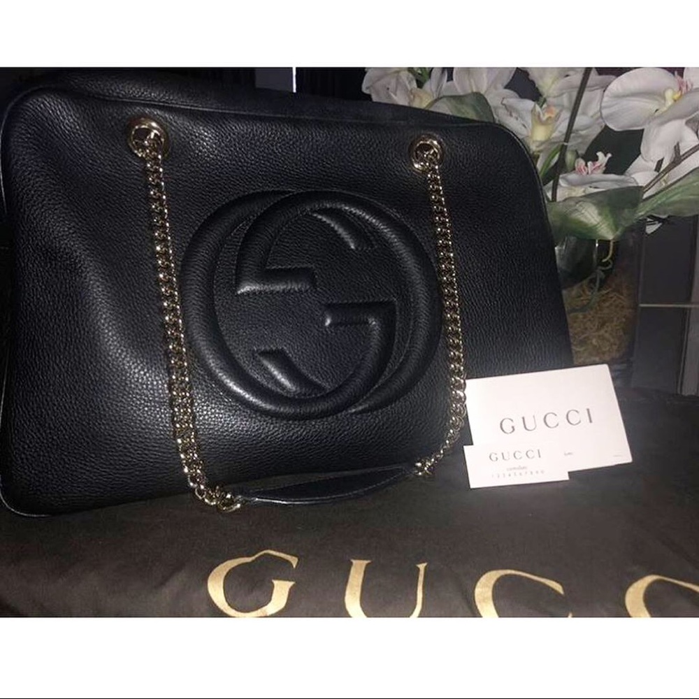 ❌SOLD Gucci Black Soho Bag - Picture 3 of 4